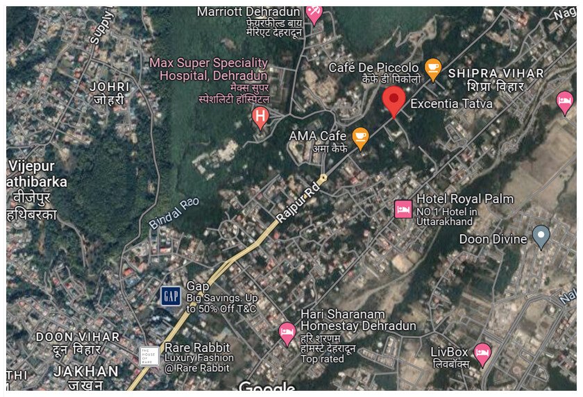 Excentia Tatva location